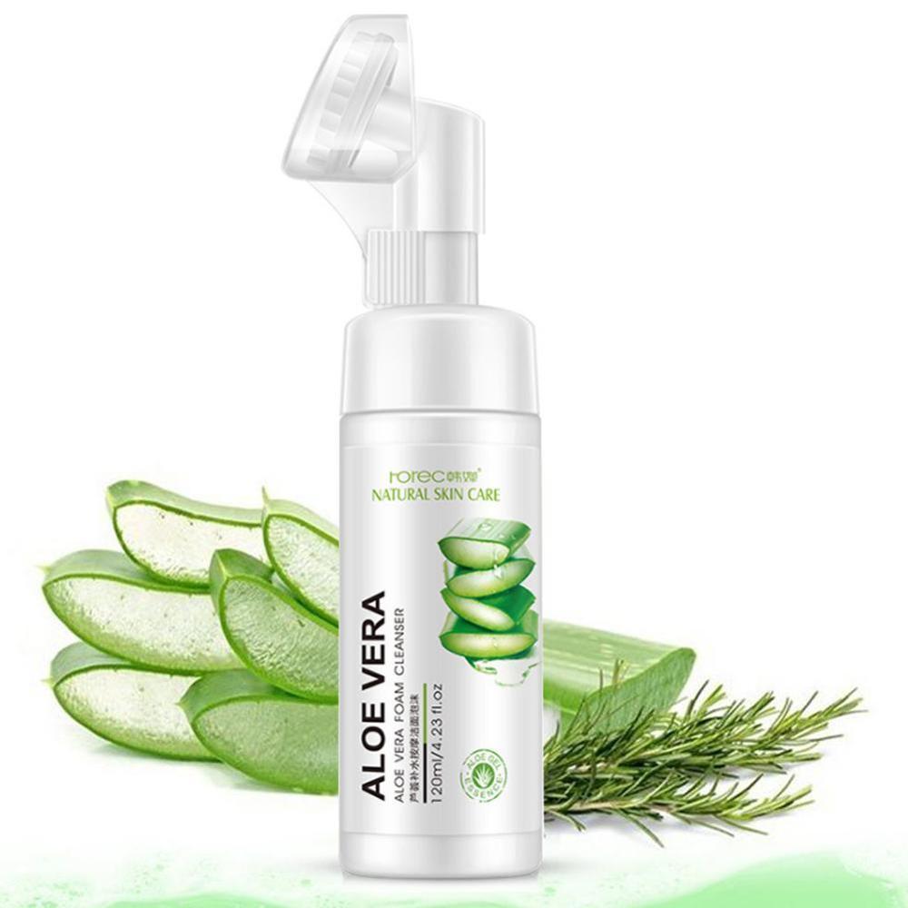 Aloe Vera Hydrating Massage Foaming Cleanser | 120ml Face Wash