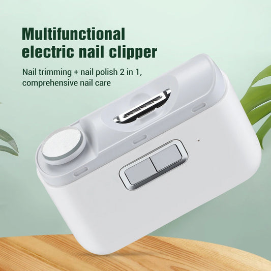 Electric Nail Clipper with LED – Safe Auto Nail Trimmer for all