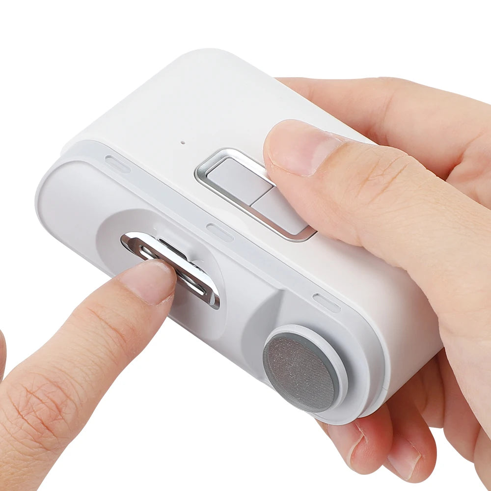 Electric Nail Clipper with LED – Safe Auto Nail Trimmer for all