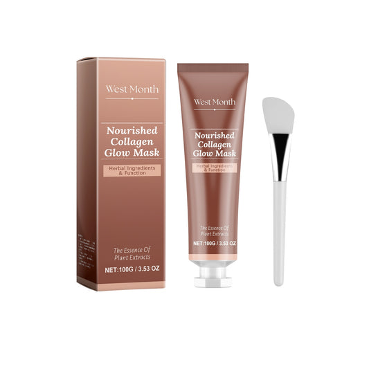 Nourished Collagen Glow Mask – Hydrating & Brightening Facial Treatment