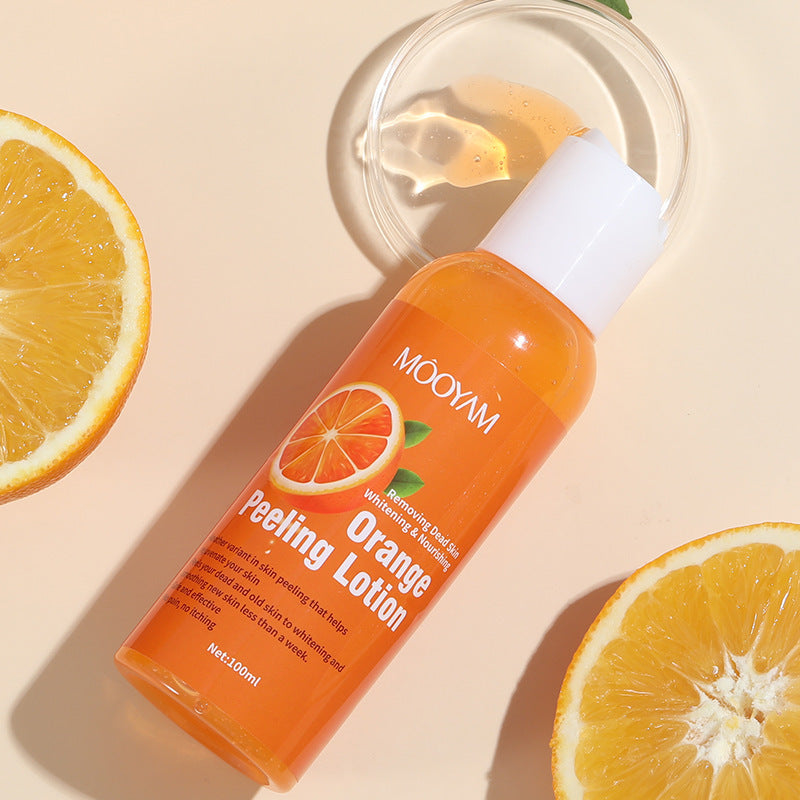 MOOYAM Orange Peel Lotion – Gentle Peeling Oil Body Lotion for Skin