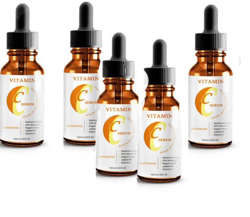 Vitamin C & Hyaluronic Acid Facial Serum –Anti-Aging Moisturizer