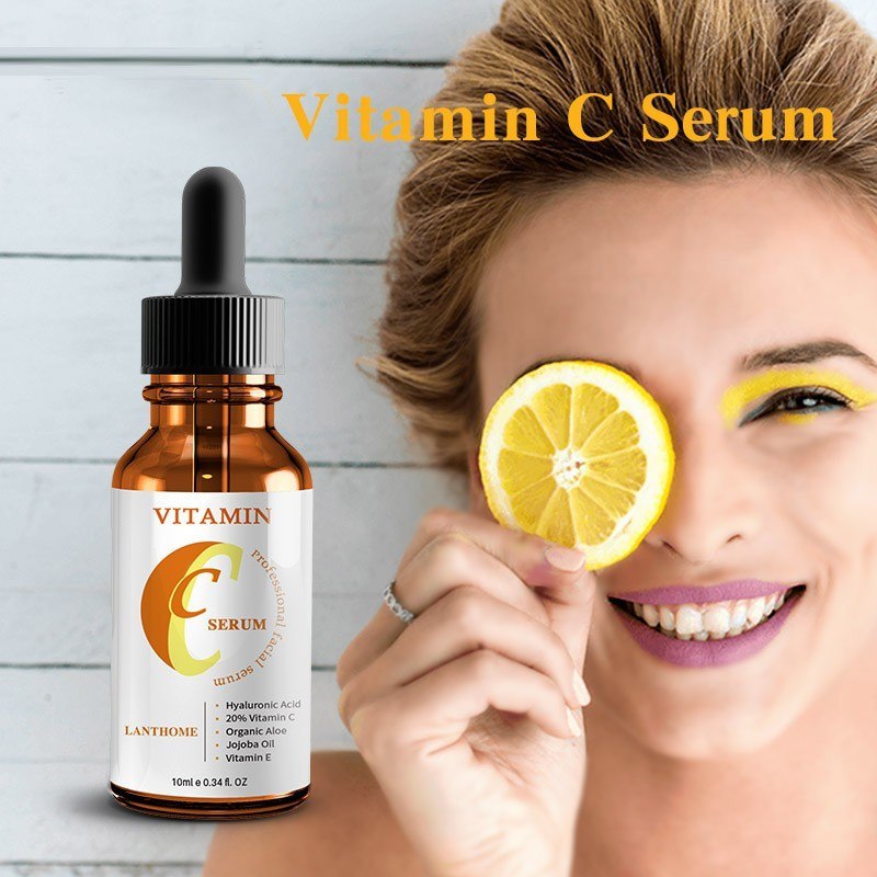Vitamin C & Hyaluronic Acid Facial Serum –Anti-Aging Moisturizer