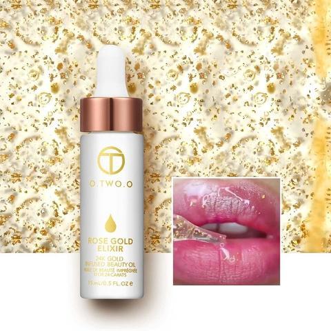 24K Rose Gold Elixir | Hydrating Face Oil & Anti-Aging Primer