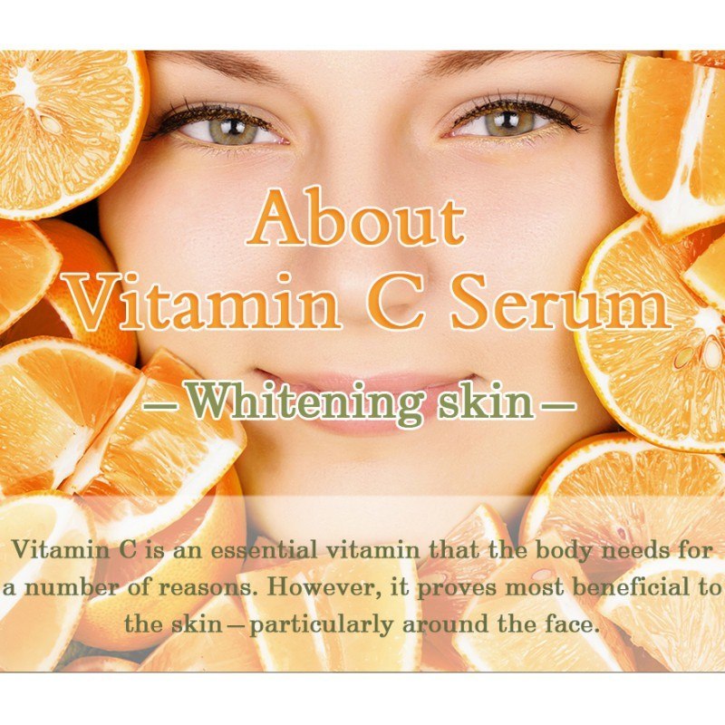Vitamin C & Hyaluronic Acid Facial Serum –Anti-Aging Moisturizer