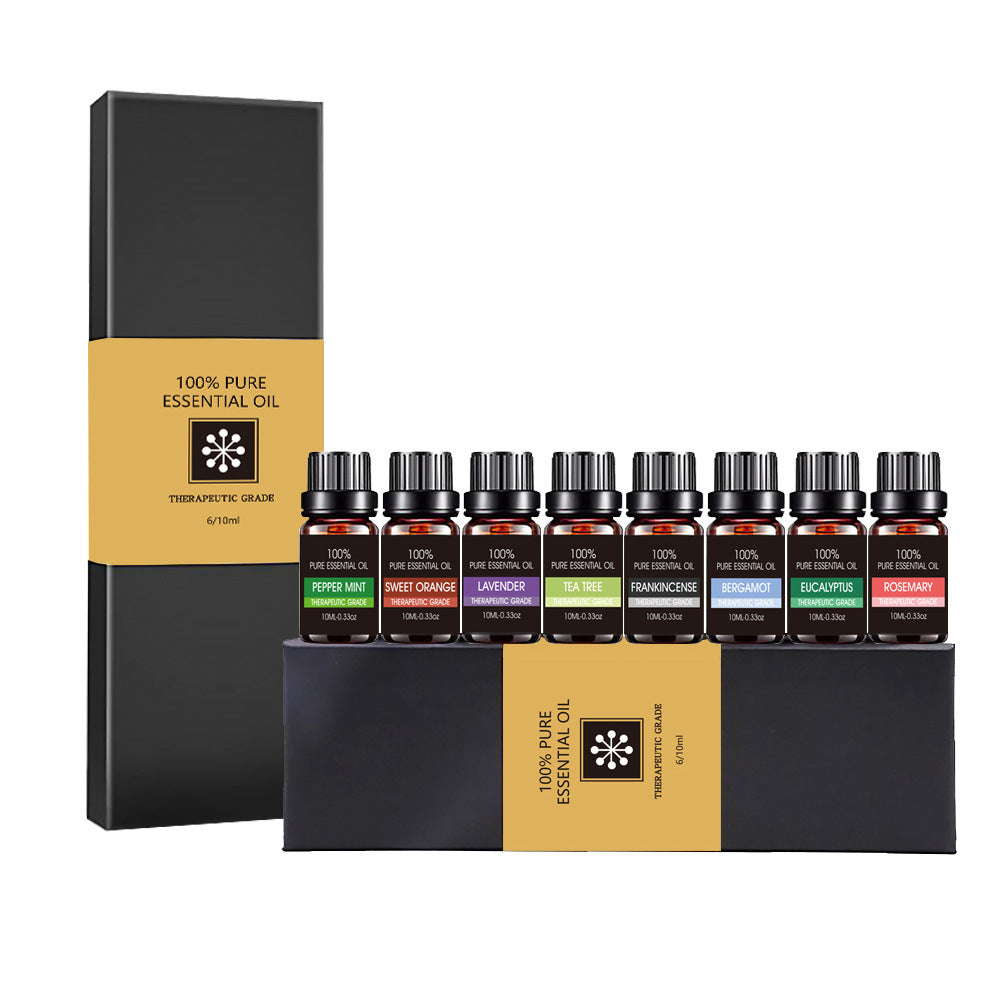 Organic Essential Oils Set – 100% Pure Therapeutic Grade Aromatherapy Oils