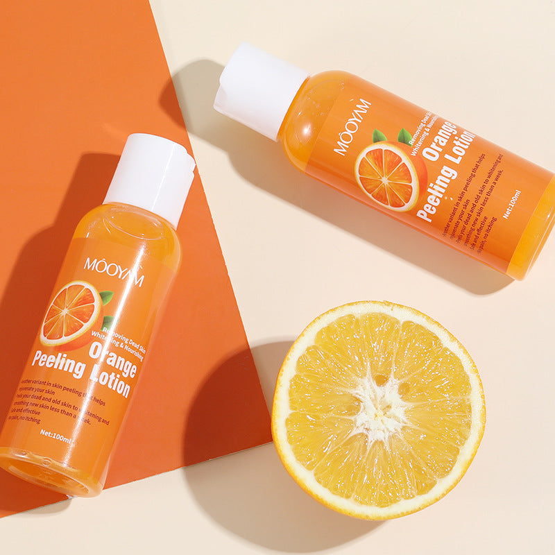 MOOYAM Orange Peel Lotion – Gentle Peeling Oil Body Lotion for Skin