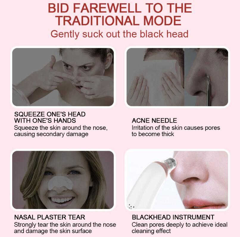USB Electric Blackhead Remover – Visual Pore Cleaner with LED Display