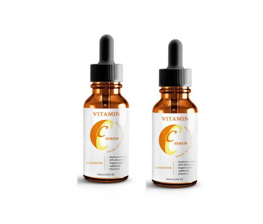 Vitamin C & Hyaluronic Acid Facial Serum –Anti-Aging Moisturizer