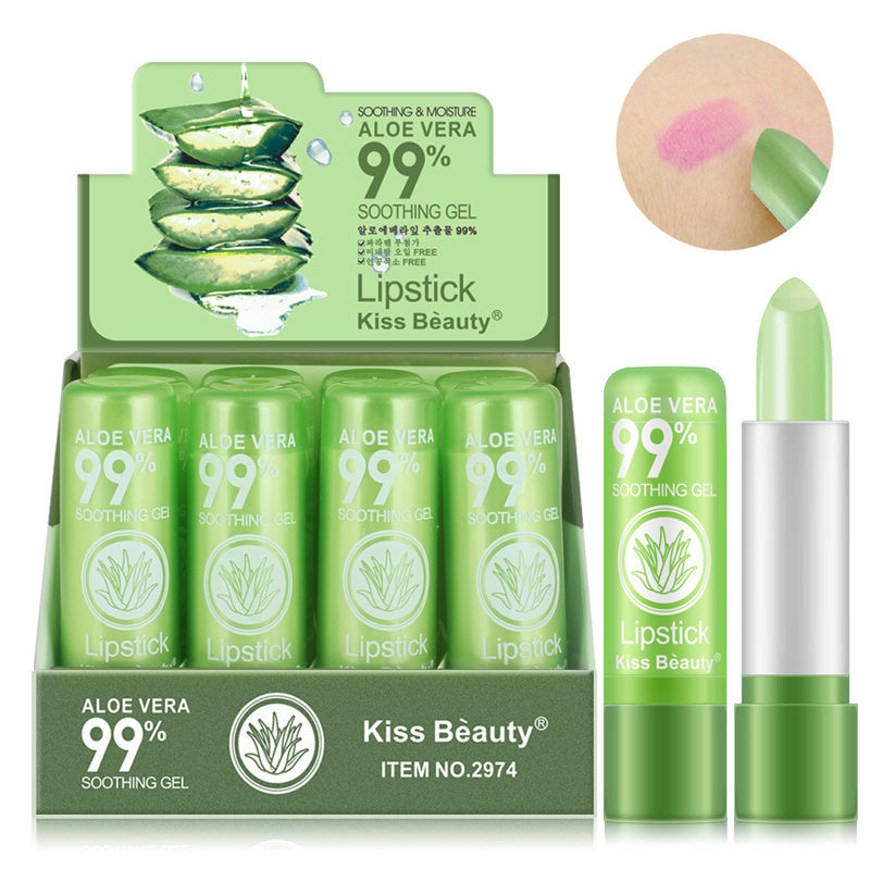 Aloe Vera Color  Lip Balm – Moisturizing Discoloration Lipstick