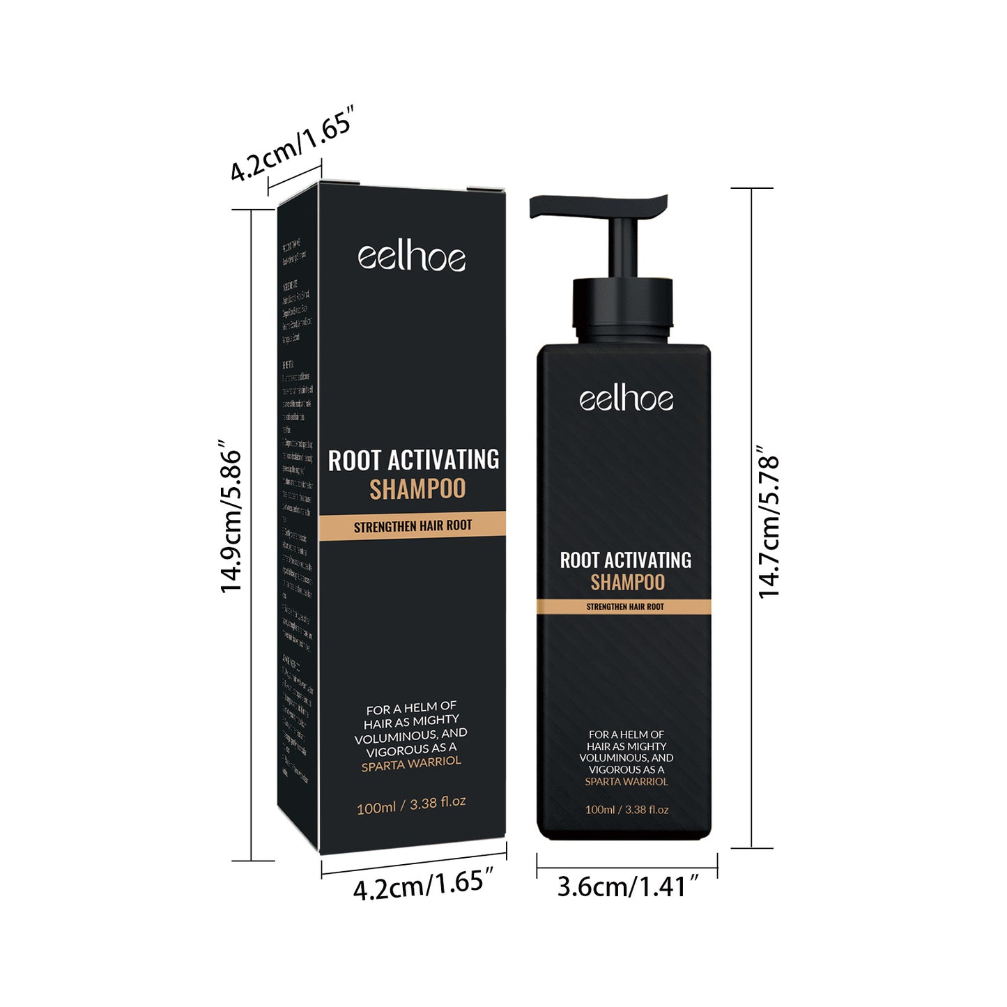Root Activator Hair Regrowth Shampoo – Natural Thickening & Nourishing Formula