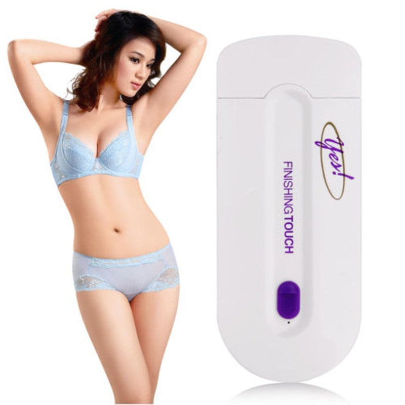 Rechargeable Electric Hair Removal Device – Painless Laser Shaver