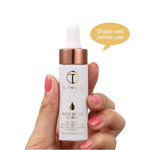 24K Rose Gold Elixir | Hydrating Face Oil & Anti-Aging Primer