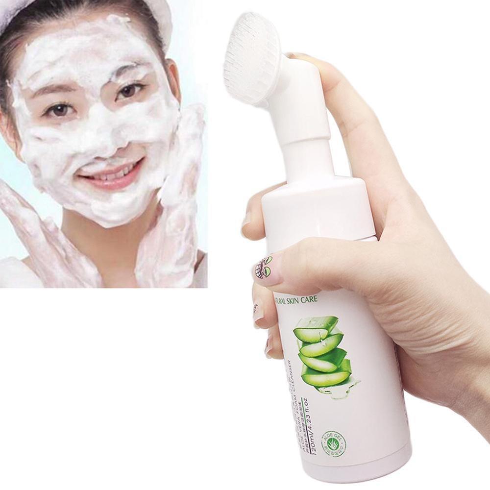 Aloe Vera Hydrating Massage Foaming Cleanser  | 120ml Face Wash