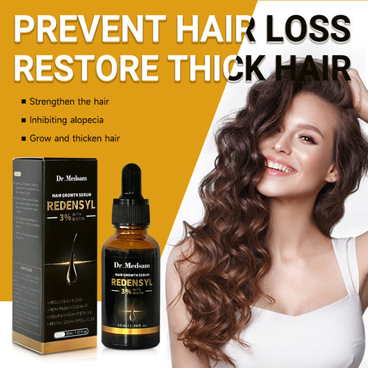 Biotin & Rosemary Hair Growth Oil – Strengthens, Thickens Hair Naturally