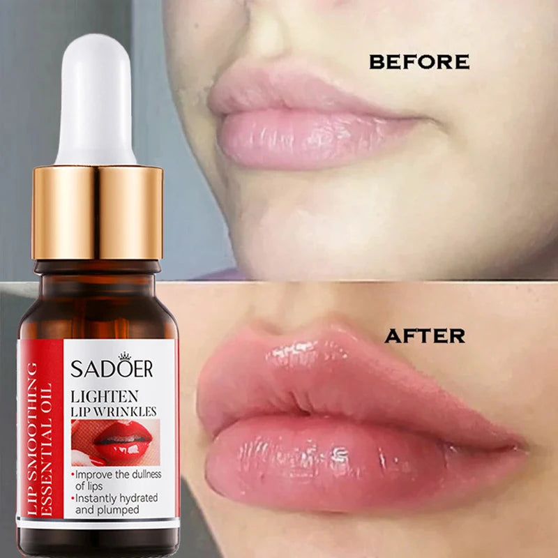 Lip Booster Plumping Serum Oil with Hyaluronic Acid – Moisturizing Oil