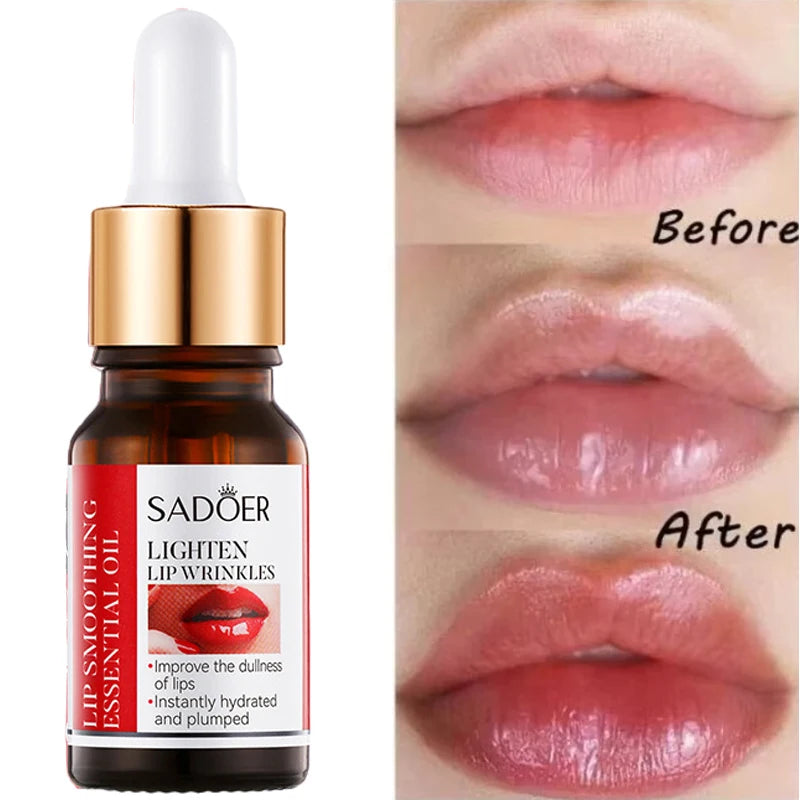 Lip Booster Plumping Serum Oil with Hyaluronic Acid – Moisturizing Oil