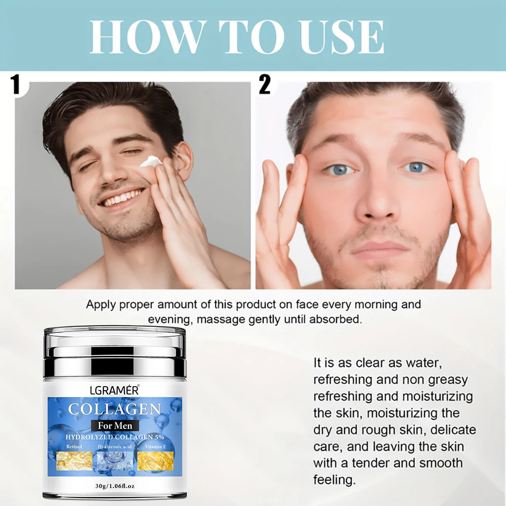 Men’s Anti-Wrinkle Face & Neck Cream | Anti-Aging & Hydrating Cream