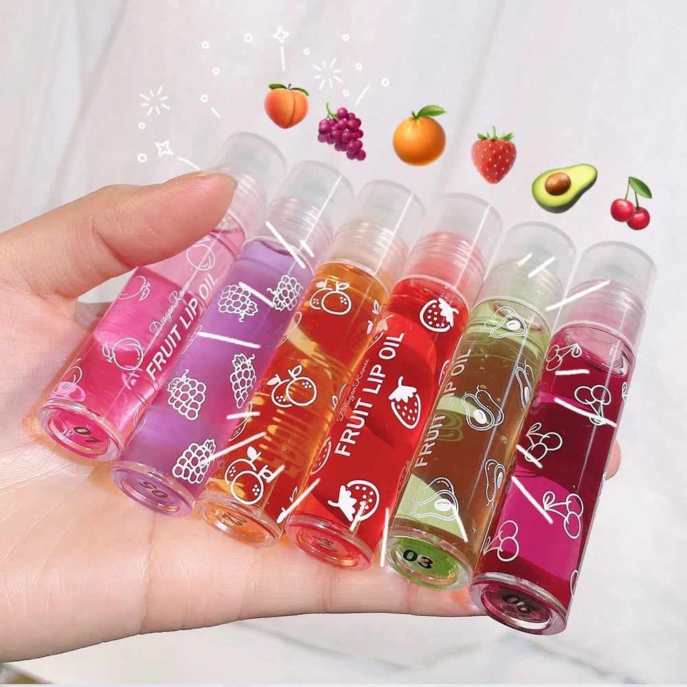 Dribbling Moisturizing Lip Oil – Hydrating Fruit Shea Butter Lip Balm