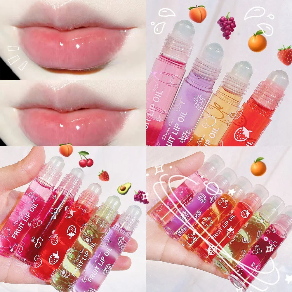 Dribbling Moisturizing Lip Oil – Hydrating Fruit Shea Butter Lip Balm