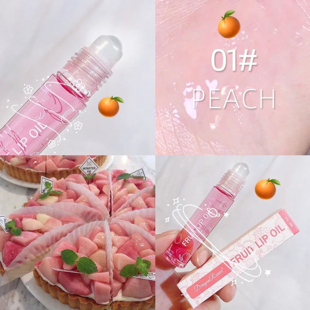 Dribbling Moisturizing Lip Oil – Hydrating Fruit Shea Butter Lip Balm