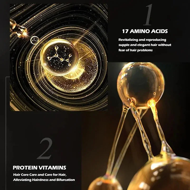 Keratin Hair Mask, Deep Repair Treatment for Dry, Damaged, Frizzy Hair