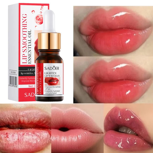 Lip Booster Plumping Serum Oil with Hyaluronic Acid – Moisturizing Oil