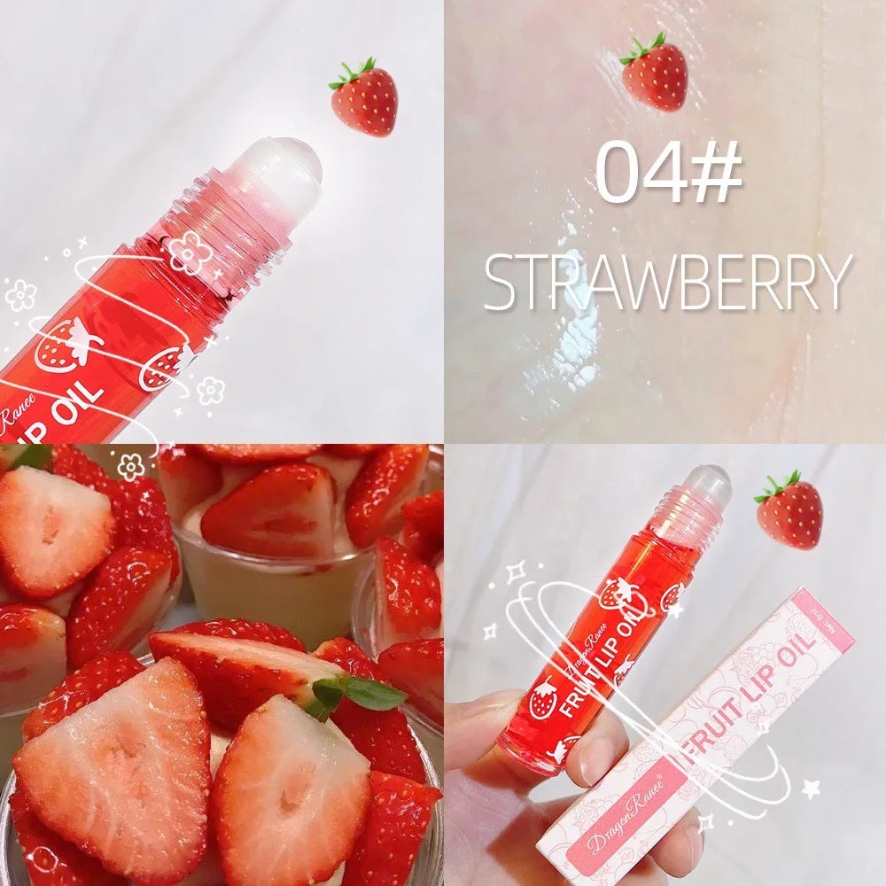 Dribbling Moisturizing Lip Oil – Hydrating Fruit Shea Butter Lip Balm
