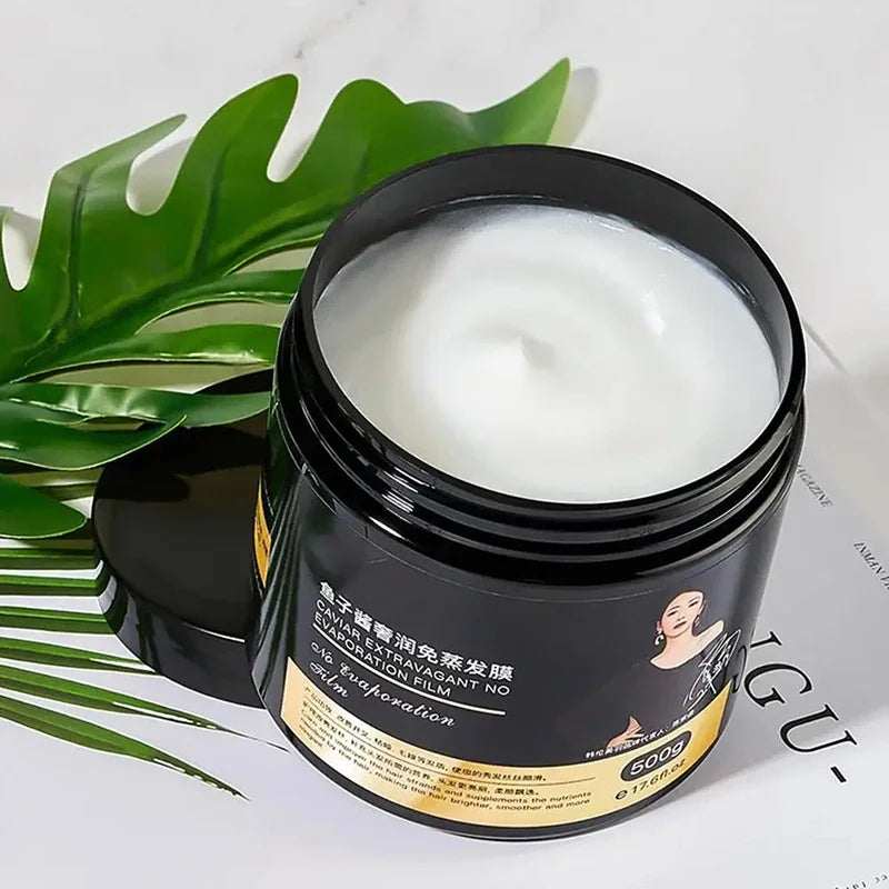 Keratin Hair Mask, Deep Repair Treatment for Dry, Damaged, Frizzy Hair