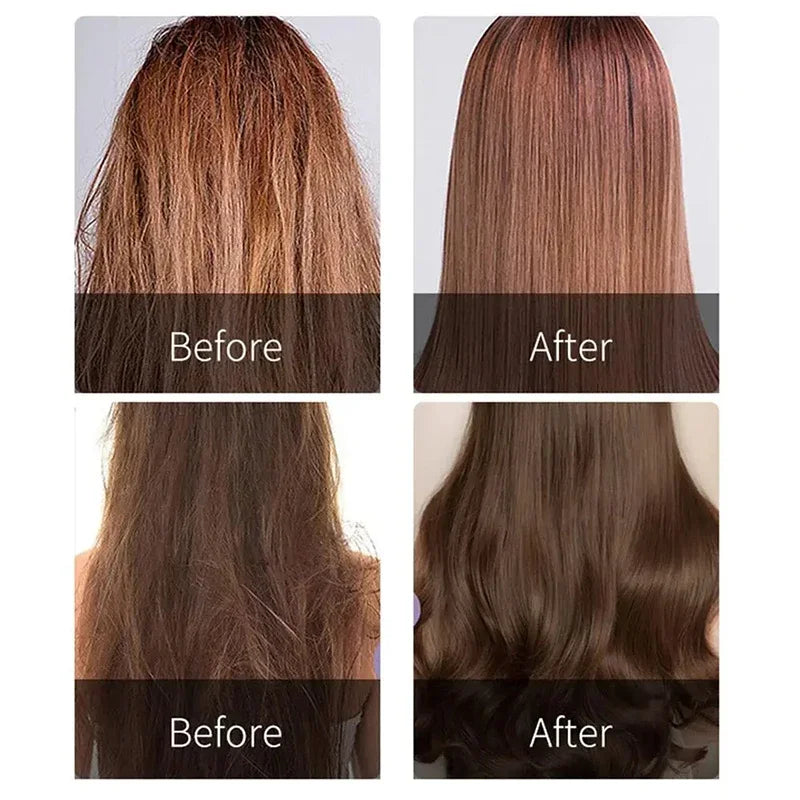 Keratin Hair Mask, Deep Repair Treatment for Dry, Damaged, Frizzy Hair