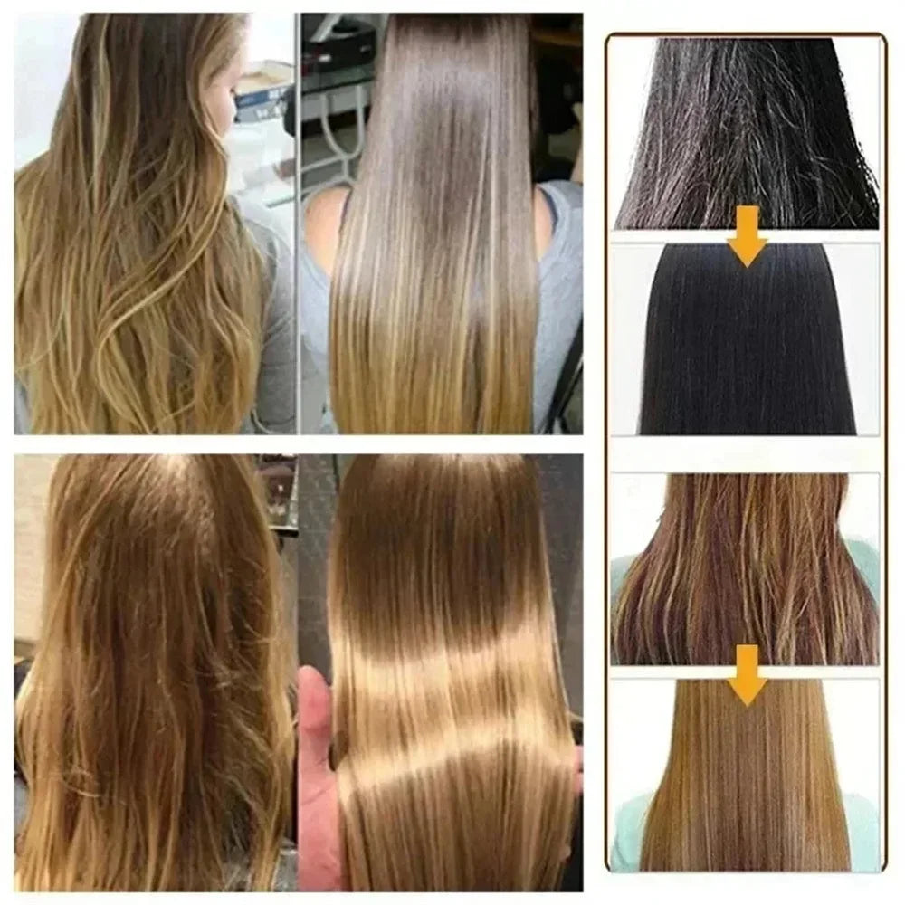 Keratin Hair Mask, Deep Repair Treatment for Dry, Damaged, Frizzy Hair