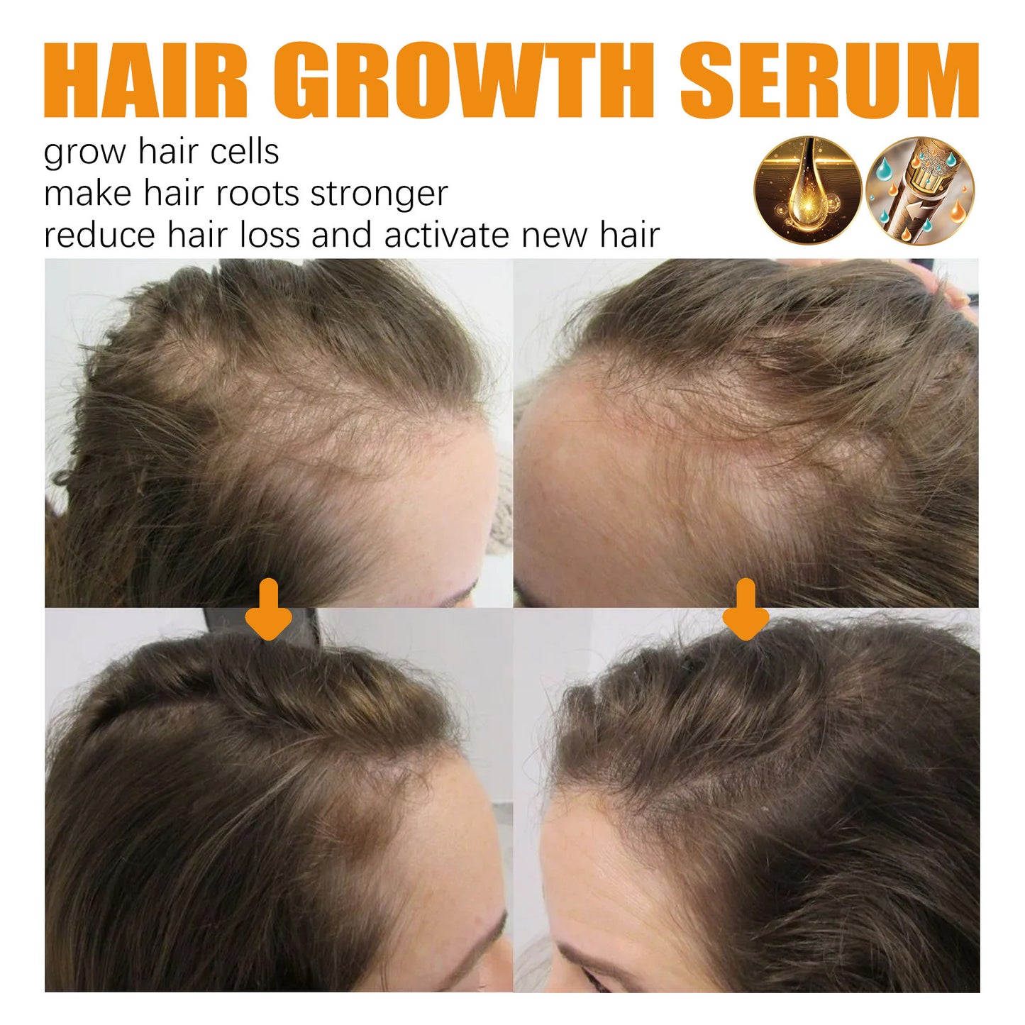 Hair Oil – Hair Growth & Repair Essential Oil with Ginseng & Ginger