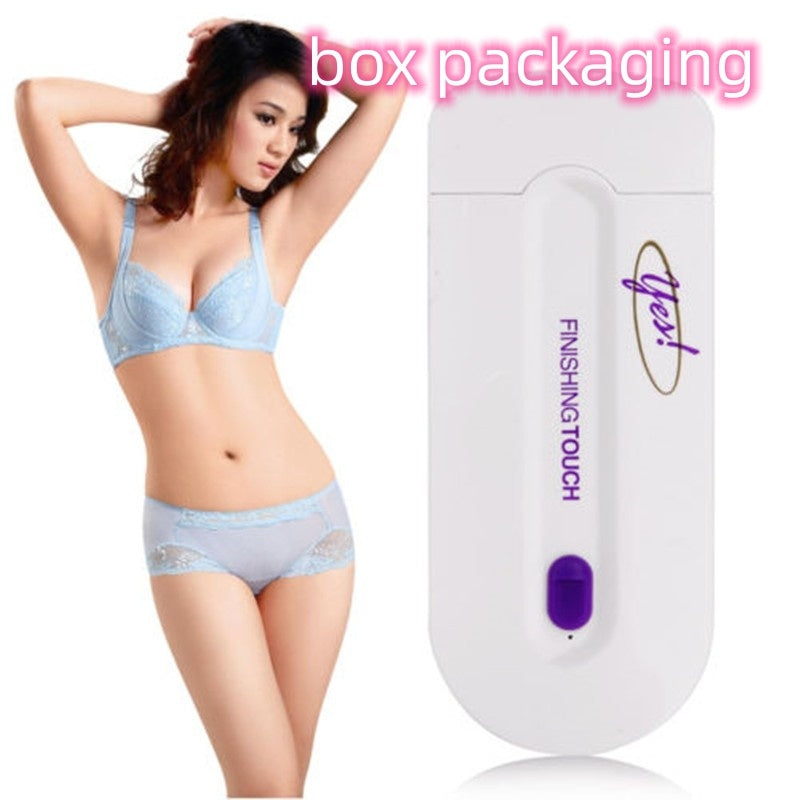 Rechargeable Electric Hair Removal Device – Painless Laser Shaver