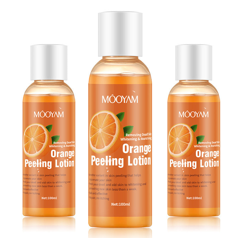 MOOYAM Orange Peel Lotion – Gentle Peeling Oil Body Lotion for Skin